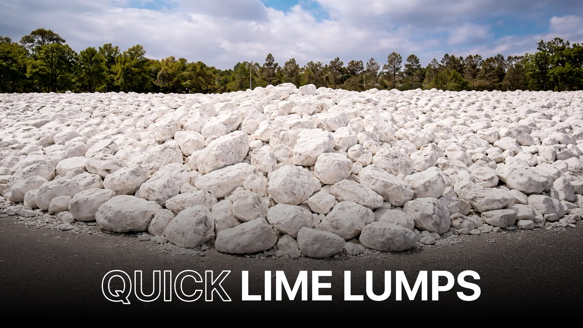 Quick Lime Lumps Banner