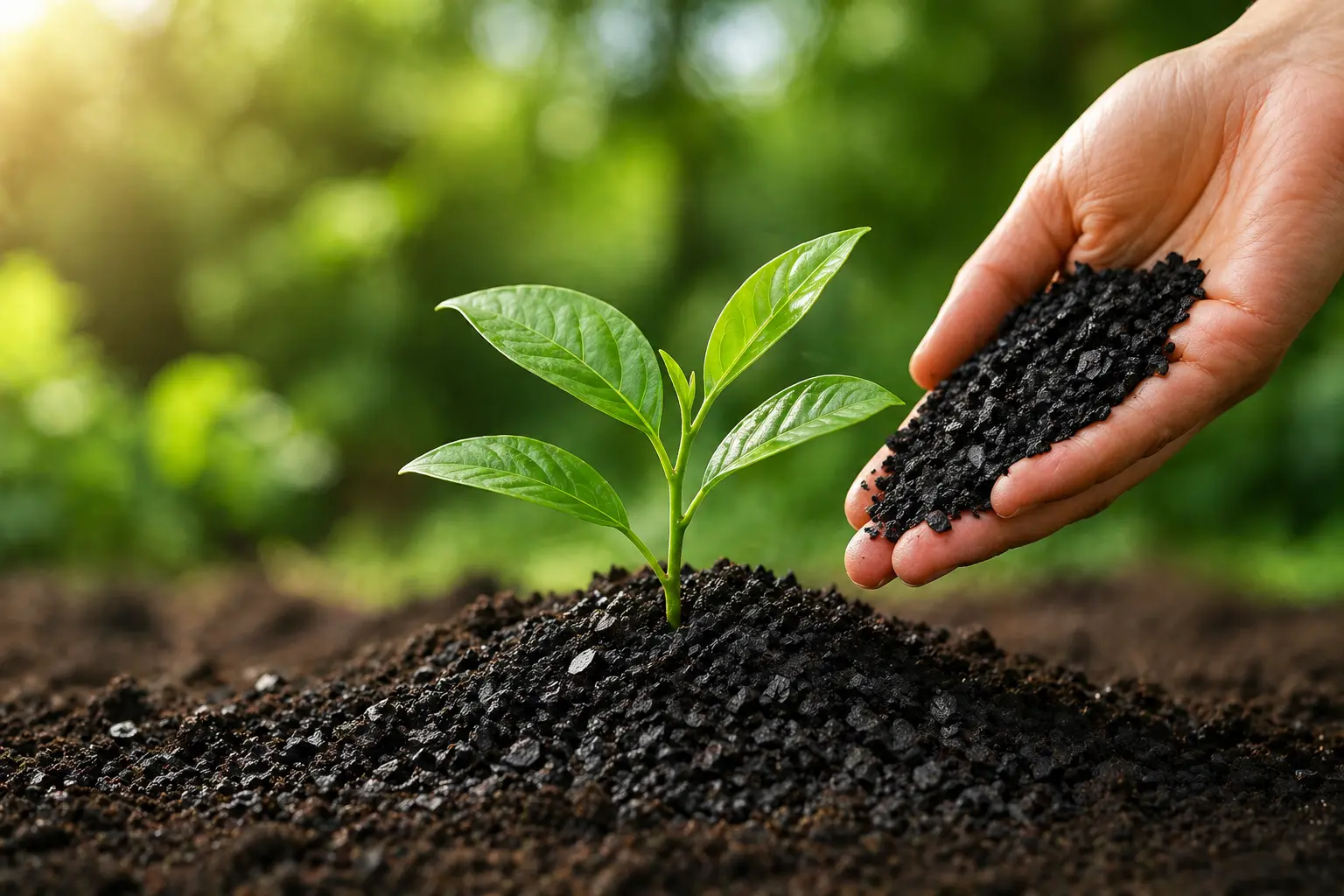 Biochar Charcoal Powder