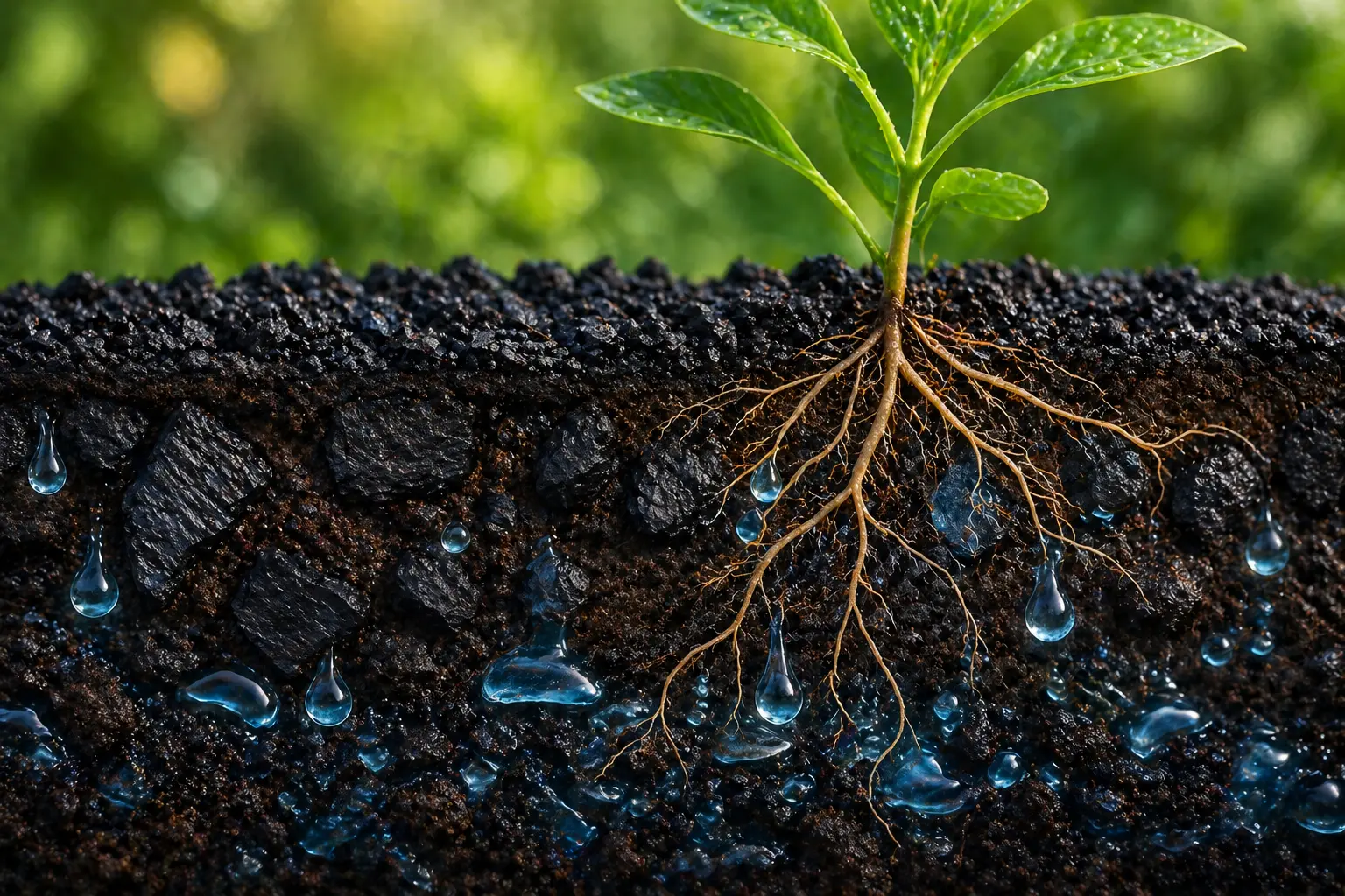 Biochar Charcoal Powder